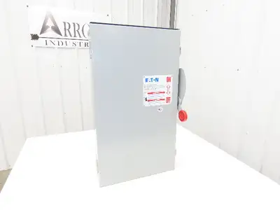 Eaton DH364NRK Fusible Disconnect Safety Switch 200A 600V 3Ph 3R Rainproof
