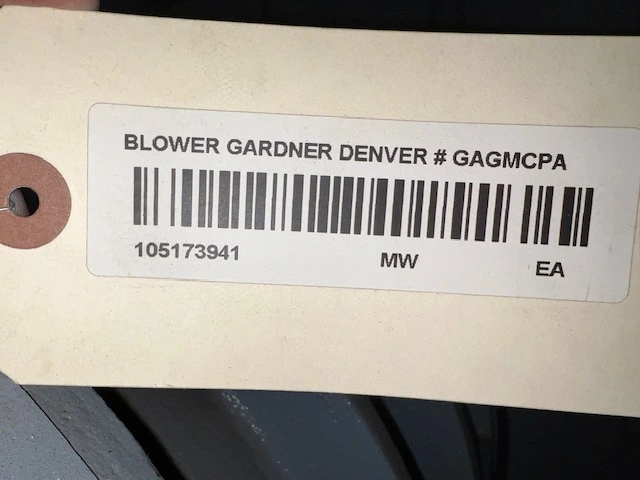 Used Gardner Denver GAGMCPA Blowers Minnesota US | Peak Machinery, Inc. #285255