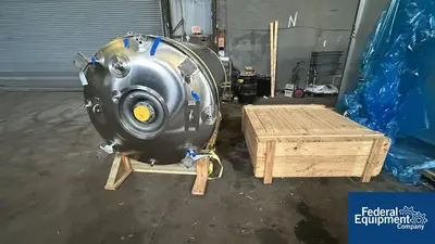 USED De Dietrich 3,000 Liter DeDietrich Glass Lined Reactor, 34/90#