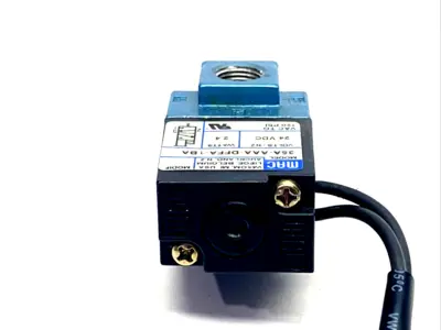 35A-AAA-DFFA-1BA | Mac Valves  Solenoid Valve 24VDC 2.4W 1/8" Port - Used