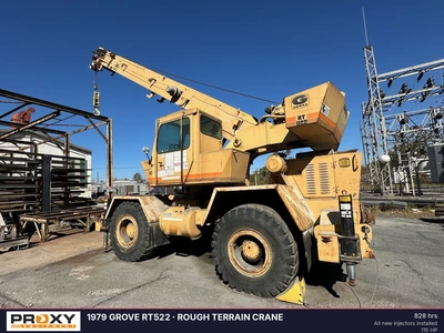 Used 1979 GROVE RT522 Mobile Cranes Pennsylvania US | Proxy Equipment #1377578