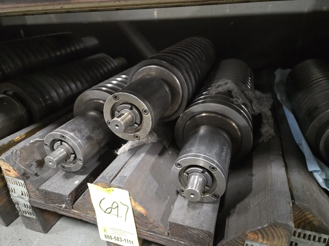 (3) Superfine OD Grind Drum Spindle