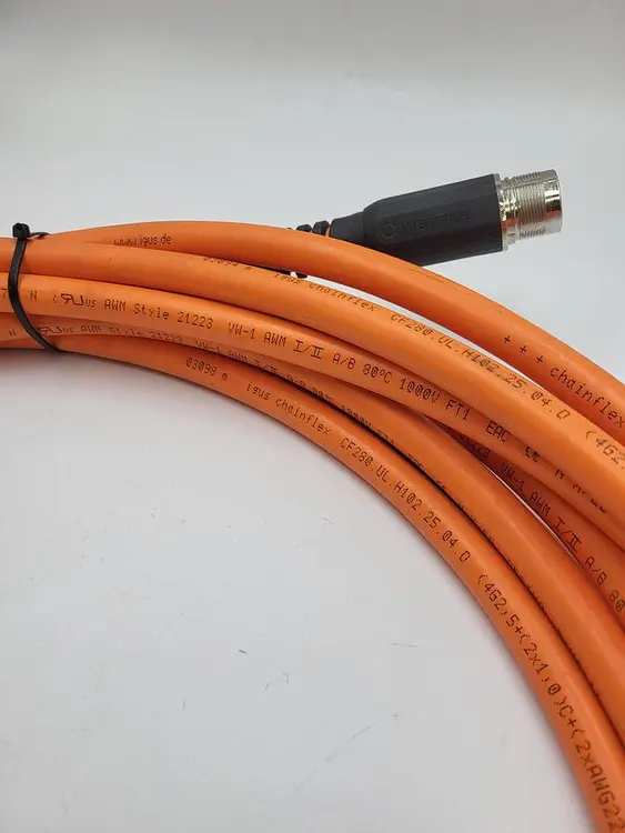 New | in-Stock IGUS IGUS CHAINFLEX CF280 UL H102-25-04-D   1000V E310776 AWM STYLE 21223 VW-1   30' LONG Cable & Wire | ND Industrial Surplus #1217227