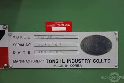 USED 1983 TONGIL TGUA-27