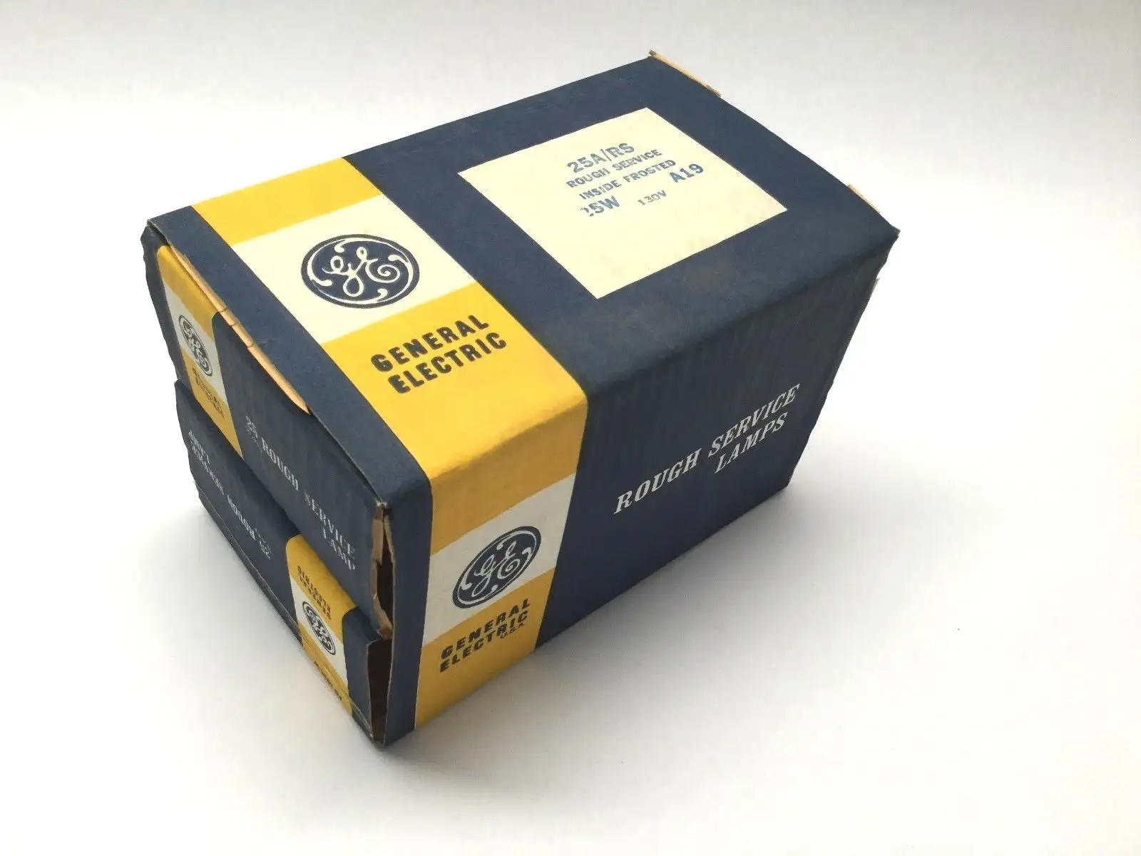 25A/RS 25W | General Electric  GE Rough Service Lamp 130V - New Other
