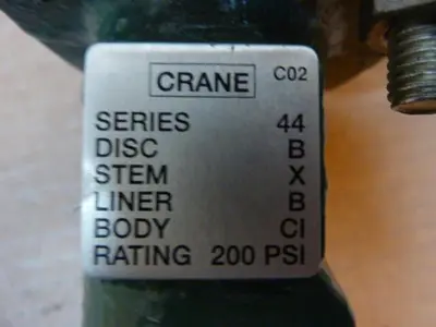 USED CRANE VALVE118