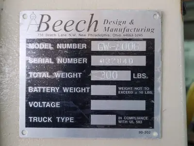 USED BEECH GW-2006