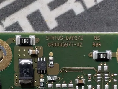 B&R SIRIUS-DAP2/2 Industrial Workstation Adapter Board 050005977-02 Used