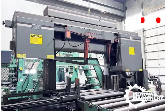 44" x 20" HEM "WF140HM-DC" WIDE FLANGE HORIZONTAL BAND SAW