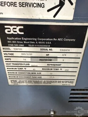 Used AEC TDW1NX Temperature Controls Illinois US | Meadoworks #1492199