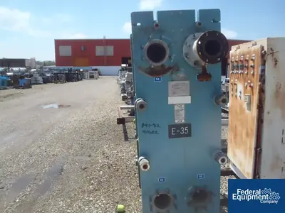 USED APV 1,622 Sq Ft APV Plate Heat Exchanger, 304 S/S, 150#