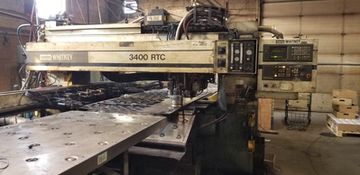 WHITNEY 3400RTC CNC PLASMA PUNCH Plasma Cutters | Asset Exchange Corporation (5)