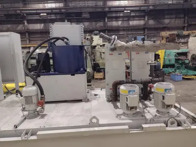30 GPM ZYKLOMAT MODEL #AKBF-R CONTINUOUS FILTER COOLANT SYSTEM, WITH DRAG-OUT & TURBO-HKS CENTRIFUGE SEPERATOR: YOBRO #24734