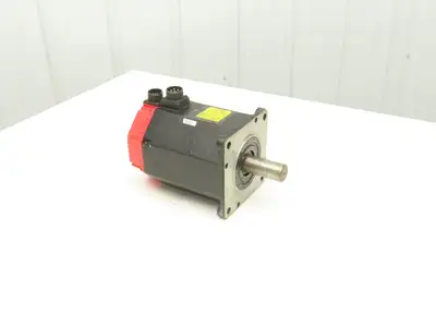 Fanuc A06B0142B075R AC Servo Motor 2.1kW 186V 3Ph 2000RPM Encoder A8600360V501