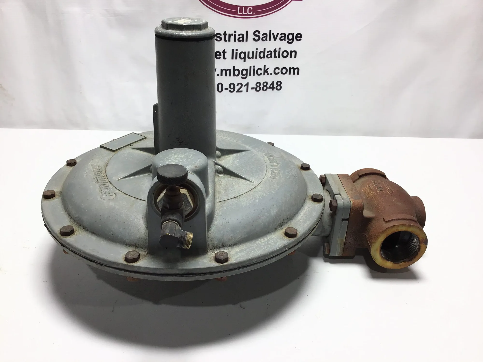 Equimeter STD Industrial Gas Pressure Regulator