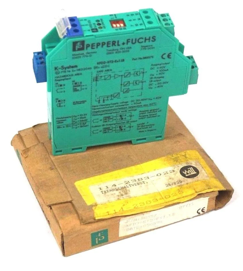 NEW PEPPERL & FUCHS KFD2-ST2-EX1.LB TRANSISTOR KFD2ST2EX1.LB