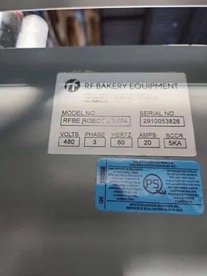 USED RF BAKERY EQUIPMENT VRKP4
