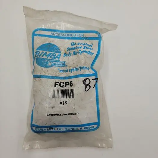 Used BIMBA BIMBA FLOW CONTROL VALVE FCP6 Pump & Valve Parts | ND Industrial Surplus #1222197