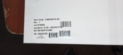 NEW Omniseal Solution 16041528  N.ZG-LS004873-02 LIP SEAL