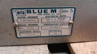 USED Blue M Does Not Apply