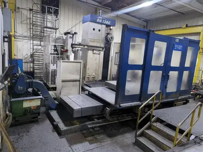 2005 DOOSAN ACE DB130C BORING MILLS, HORIZ., TABLE TYPE, N/C & CNC | Prime Machinery (5)