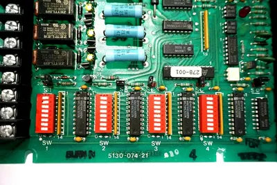 USED TYCO 5130-074-21 PC BOARD 513007421