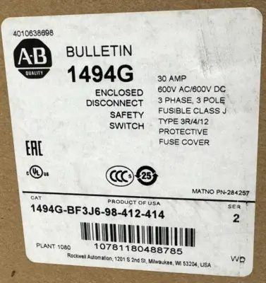 USED ALLEN-BRADLEY 1494G