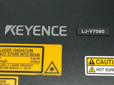 Used KEYENCE High-Speed 2D Laser Profiler Sensor Head, 405nm Wavelength Sensors Michigan US | Maverick Industrial Sales #1402929