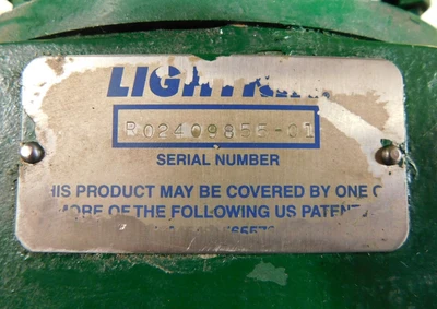 USED LIGHTNIN PORTABLE MIXER X5P200