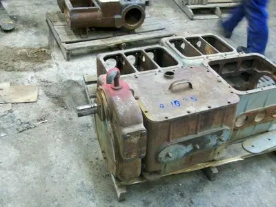 USED GARDNER DENVER PG-3 TRIPLEX MUD PUMP