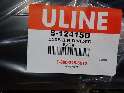 Uline Bin Dividers