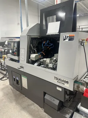 2014 TSUGAMI S206 Swiss Type Automatic Screw Machines | UniversalAutomatics.com (1)