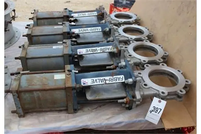 Fabri 6 inch Pneumatic knifegate valves