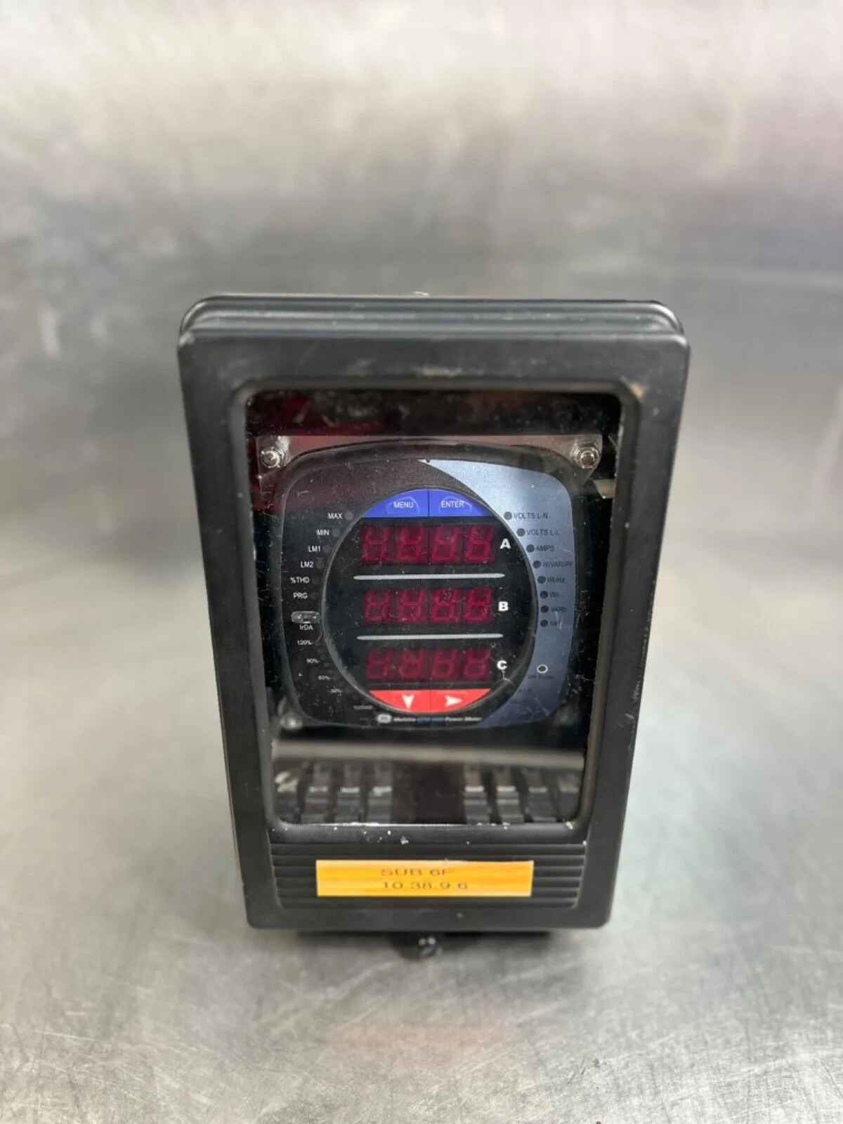 GE Multilin EPM 6000 Multifunction Power Meter PL600065ATH (2F-1)