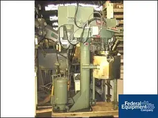 USED 1990 Myers 7.5 HP Myers Dual Shaft Vacuum Mixer, Model OOV550A-5-7.5, S/S