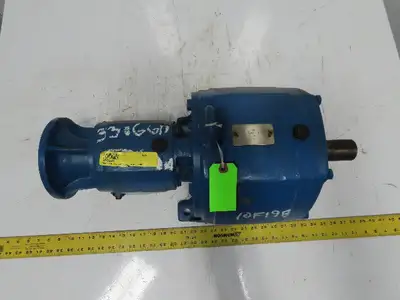 410:1 Ratio Helical Inline Gear Reducer 4.26RPM Output