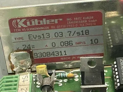 USED KUBLER EVS13.03.7/S18