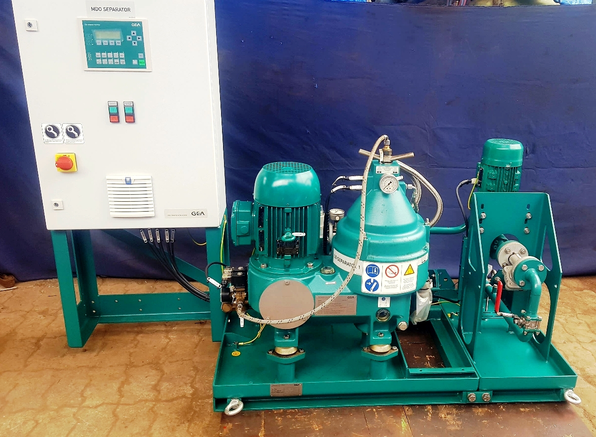 NEW: Westfalia OSE 5-0136-037/5 fuel oil purifier, SS.
