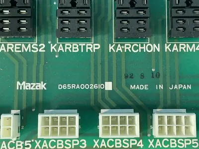 Used MAZAK D65RA002610 I/O Boards & Replacement Parts Ohio US | HGR 24 #1316160