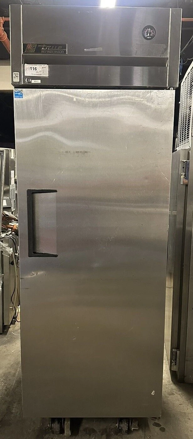 174-0128 True TG1R-1S Single Door Self Contained Reach In Cooler