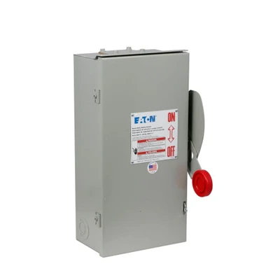 Eaton DH262URK Heavy Duty Single-Throw Non-Fused Safety Switch, Single-Throw [New]