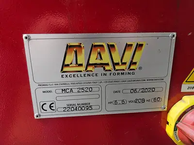 USED 2020 DAVI MCA2520