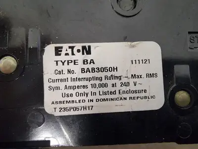 USED EATON BAB3050H
