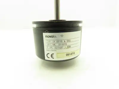 Novotechnik IP-6515-A502 Rotary Sensor Encoder Potentiometer Ext Shaft