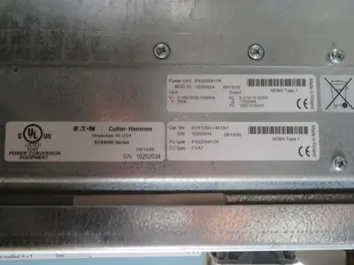 Used EATON SVX125A1-4A1N1 AC Drive Control Module Texas US | Aucto #1307275