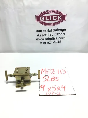 Anderson Greenwood M4AVC Instrument Manifold Valve Steel 6000 PSI