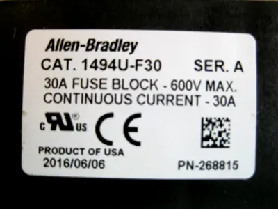 USED Allen-Bradley 1494U-F30