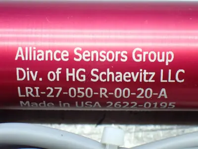 New | in-Stock ALLIANCE SENSORS GROUP LRI27050R0020A Transducers Ohio US | HGR 24 #901168