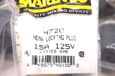 16 NEW MARINCO 4720 LOCKING PLUG