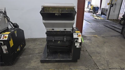 9" x 24" Rapid F-24 Granulator, 15HP AC Motor